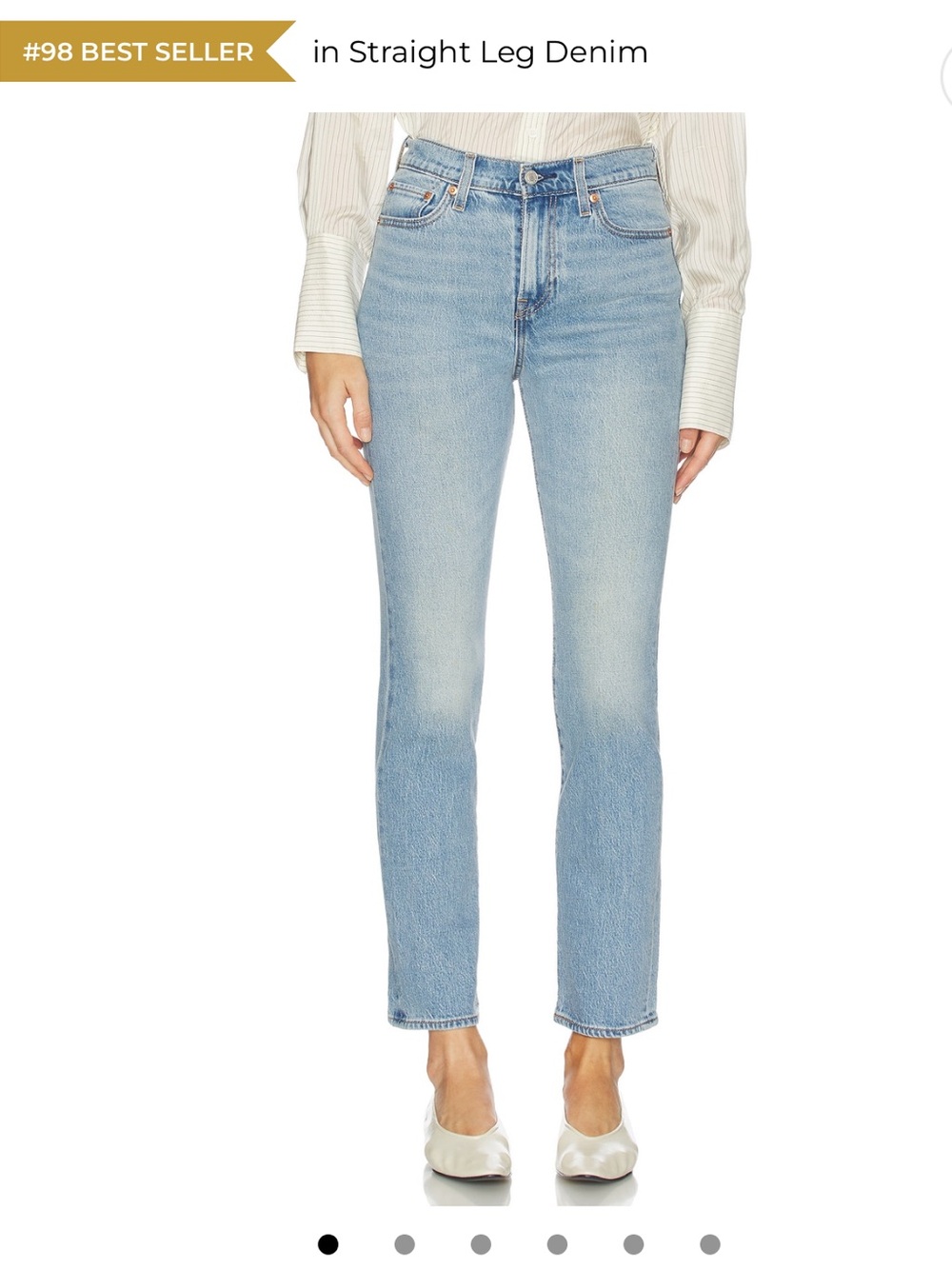 Levi's Wedgie Slim Straight Sz 27: LIKE NEW